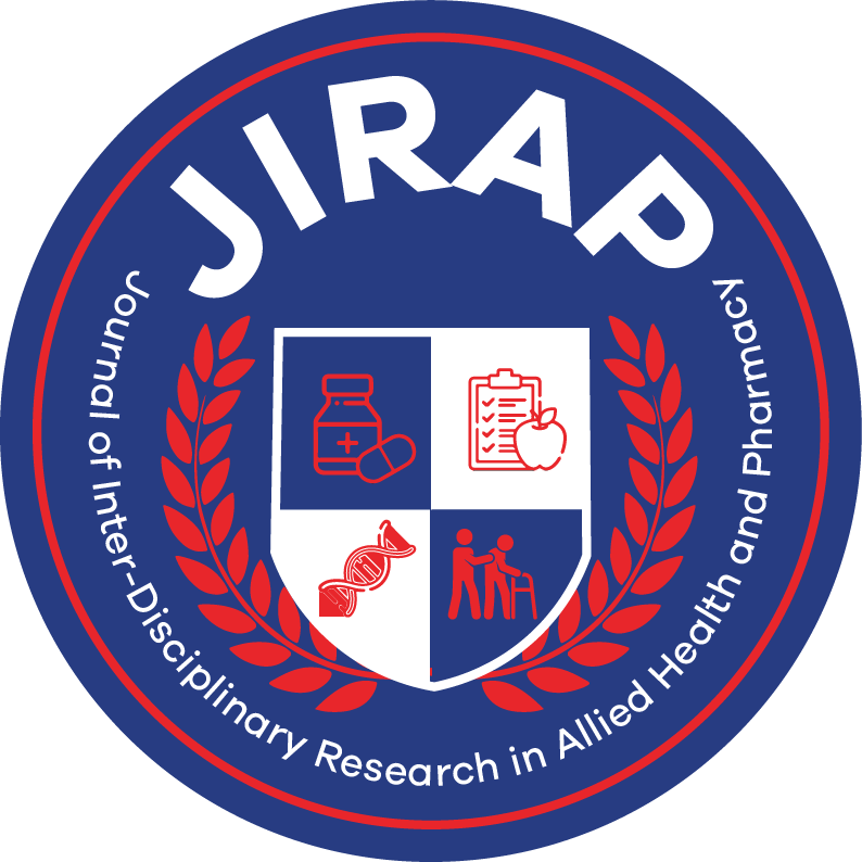 Journal of Interdisciplinary Research in Allied Health and Pharmacy (JIRAP)